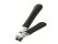 Wide Jaw Nail Clippers for Thick Toenails-Black Stainless Steel