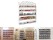 White 5-Tier Metal Nail Polish Wall Rack | Holds 125 Bottles