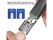 Wide Jaw Nail Clippers for Thick Toenails-Black Stainless Steel