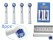 Toothbrush Heads for Oral-B x 8pcs