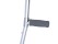 Medical Forearm Crutch - Adjustable Steel, Ergonomic Handle