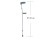 Medical Forearm Crutch - Adjustable Steel, Ergonomic Handle