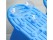 Shower Foot Scrubber with Pumice Stone | Easy Spa Cleaner (Blue)