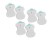 6 X Massage Gel Pads for TENS Machine