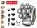 6-in-1 Electric Head Shaver & Grooming Kit for Men