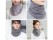 Polar Fleece Neck Warmer Scarf - Light Grey