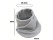 Polar Fleece Neck Warmer Scarf - Light Grey