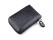 Black Genuine Leather Credit Card Holder & Wallet - RFID Safe