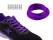 No Tie Replacement Shoelaces - Purple