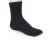 Unisex Elastic Flip Flop 2-Toe Socks - Black