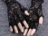 Beautiful Flower Printing Lace Gloves