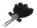 Black Ostrich Feather Headband for Party/ Decoration