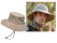 Men Sun Hat Wide Brim Bucket Hat Khaki