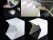 Mini Portable Photo Studio Light Box with LED lighting