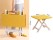 Portable Folding Table 60x60cm, Outdoor Indoor Picnic Table