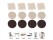 133pcs Felt Furniture Pad Floor Protectors