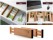 4pcs Drawer Divider Bamboo Adjustable Drawer Organizers