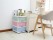 5pcs Multi Color Plastic Storage Organizer Cabinet