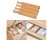 4pcs Drawer Divider Bamboo Adjustable Drawer Organizers