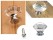 Clear Faceted Crystal Cupboard Knob Handle 30mm