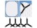Bed Sheet Fastener Elastic Clips 4PCS