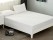 White Wateproof Mattress Protector 150cm x 200cm