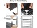 10-Tier Shoe Rack Shoes Organiser Shelves - Black