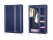 Navy Blue Functional Clothes Wardrobe with Storage Shelves