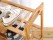 5 Tier Bamboo Shoe Rack 95cm H
