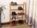 5 Tier Bamboo Shoe Rack 95cm H