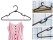 10PCS Plastic Clothes Hangers
