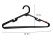 10PCS Plastic Clothes Hangers