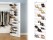 OverTheDoor Hanging Shelf Shoe Rack Storage Holder