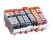 Ink Cartridges PGI-525 CLI-526 Set for Canon 6 PCS