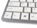 White Light Compact Slim Keyboard