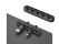 Silicone Adhesive Desktop Cable Clips Holder 5 Slots