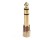 Gold Plated Headphone Adapter for 3.5mm Jack to 6.3mm Jack