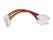 IDE Power Molex Male to ATA/SATA Female Cable