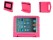 Pink Thick Foam EVA Cover Case Stand Handle for iPad Mini