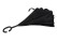 Inverted Folding Double Layer Umbrella - Black