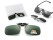Polarized Clip-On Sunglasses for Prescription Glasses