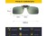 Polarized Clip-On Sunglasses for Prescription Glasses