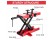 Motorcycle Scissor Lift Stand 500kg Dirt Bike Quad Jack