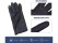 Touchscreen Cycling Gloves, XL, Windproof & Thermal, Black