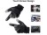 Touchscreen Cycling Gloves, XL, Windproof & Thermal, Black