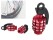 Hand Grenade Valve Dust Caps Motor Bike BMX Car - Red
