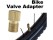 2PCS Presta to US Schrader Valve Adaptor