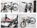Wall Mounted Bicycle Bike Rack 15kg