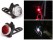 Rechargeable USB Bike Light Set Front and Rear Bike Light