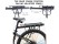 Bike Rear Rack Bike Luggage Carrier 50kg
